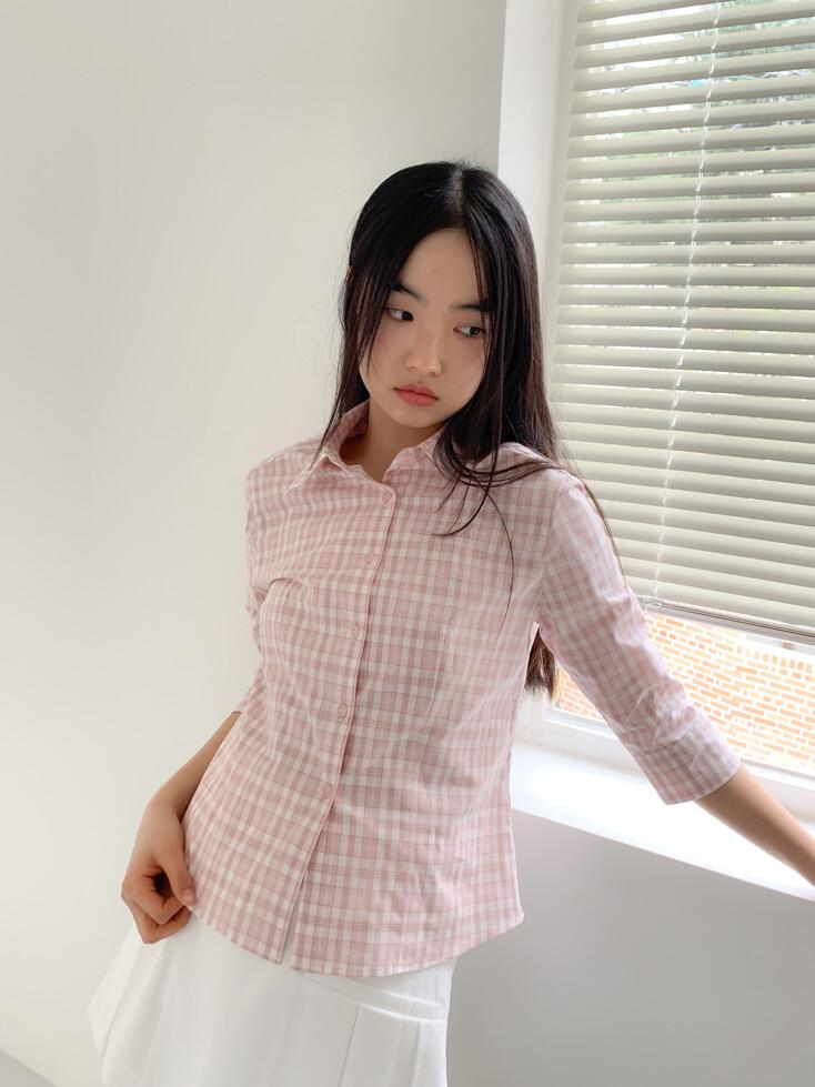 PINTUCK SHIRT CHECK
