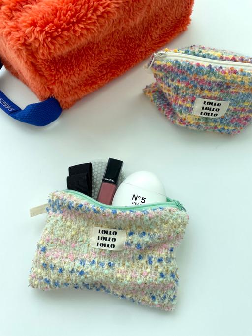 팝콘 지퍼파우치 / 화장품파우치