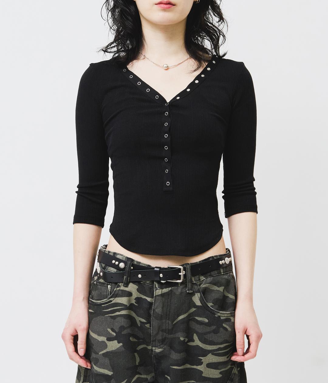 (W) Shu Snap Top (2color)