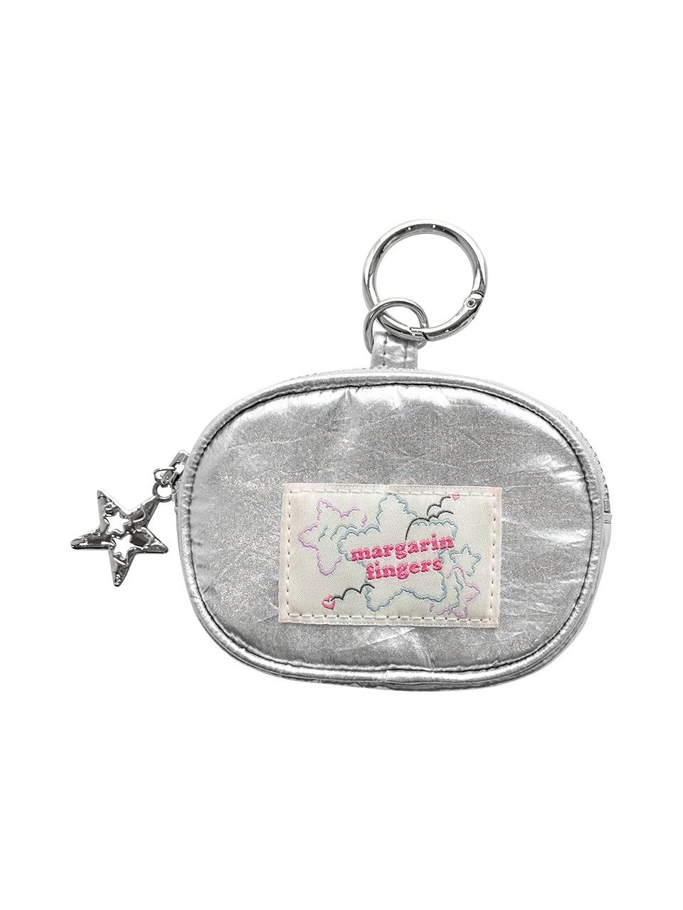 [8/31 예약발송] STAR KEYRING POUCH (SILVER)
