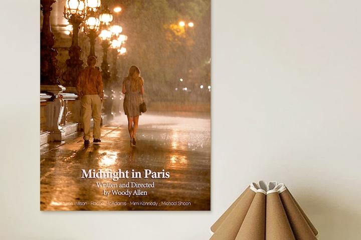 (3+1) 브로마이드 영화 포스터 액자 27. 미드나잇 인 파리2