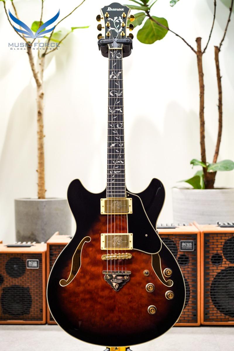 Ibanez Artcore Series AS93QMSP-Dark Brown Sunburst (Made in Indonesia/신품) - PW24110583