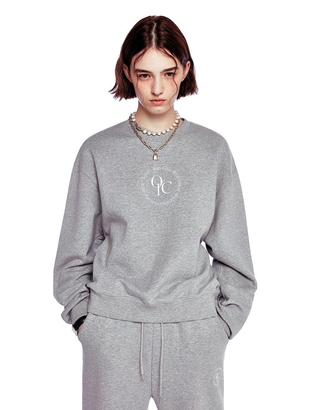 OIC LOGO SWEATSHIRTS [GREY]