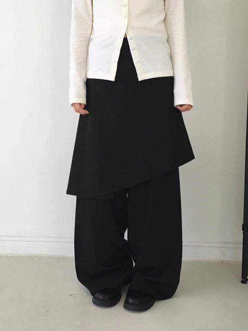 리어스 랩 레이어드 팬츠 (2colors)