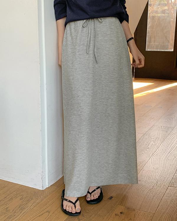 [휘뚤마뚤/트레이닝] 텐디 맥시 롱 스커트