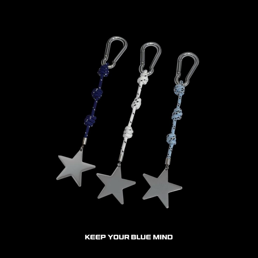 [써지컬스틸] 파라코드 빅스타 키링_ Paracord big star key ring