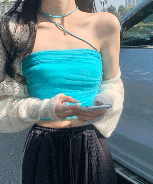 [7차/당일출고] 워터밤 튜브 시스루랩 나시 3color .페스티벌