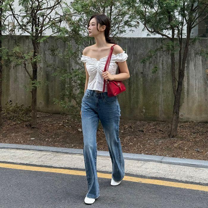 Rid denim pants (blue)