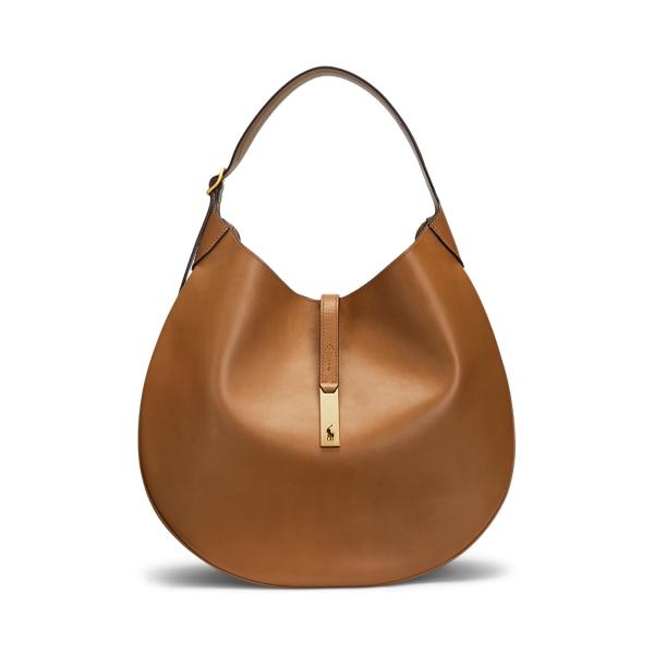 폴로 ID 카프스킨 숄더백