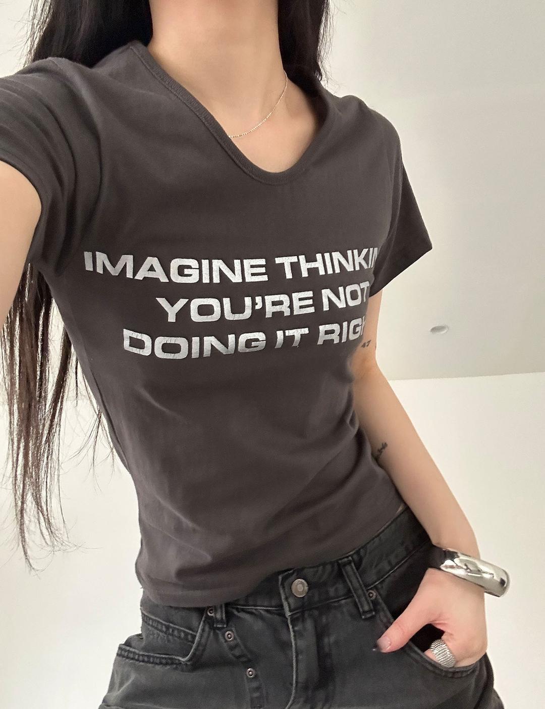 이너뮤트 silver lettering top (4color)