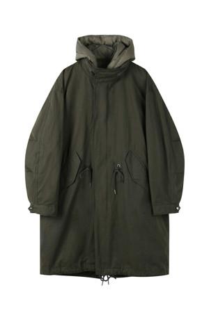 Khaki Hood Liner Field Coat