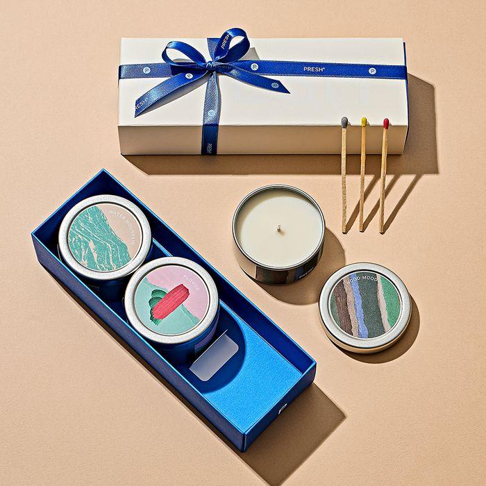 PRESH 캔들 향초 SMALL 3p 초이스 세트 60g x 3 GIFT
