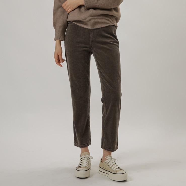 카딘밴딩골덴팬츠