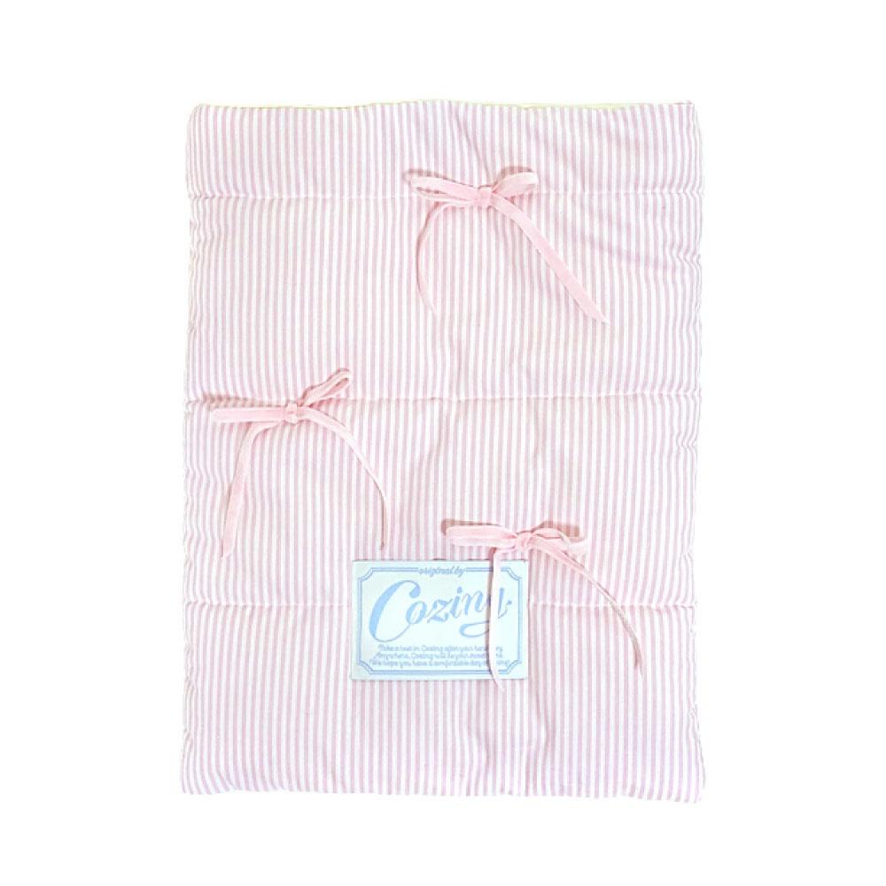 Pillow notebook pouch_pastel pink