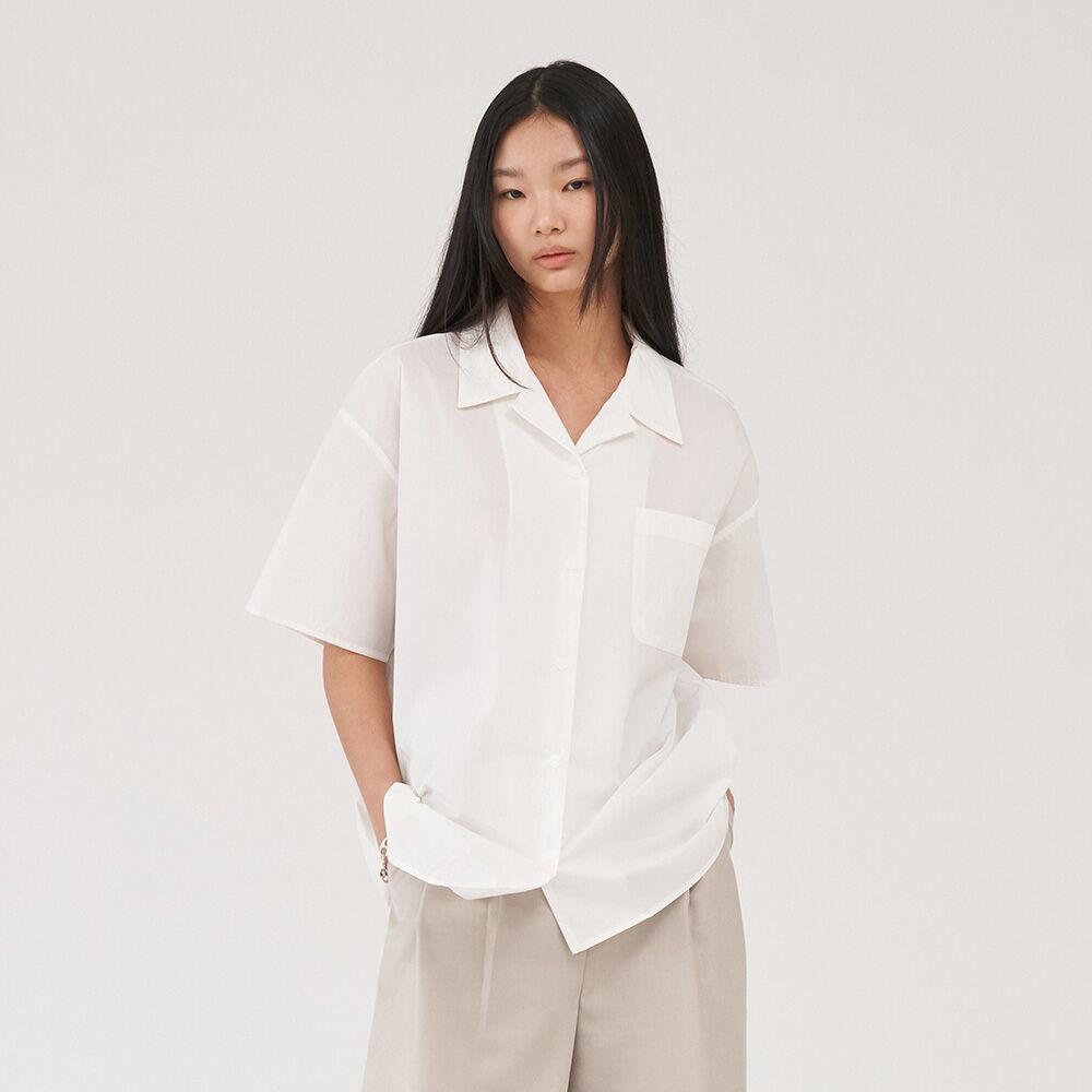 CAMP SHIRT - WHITE