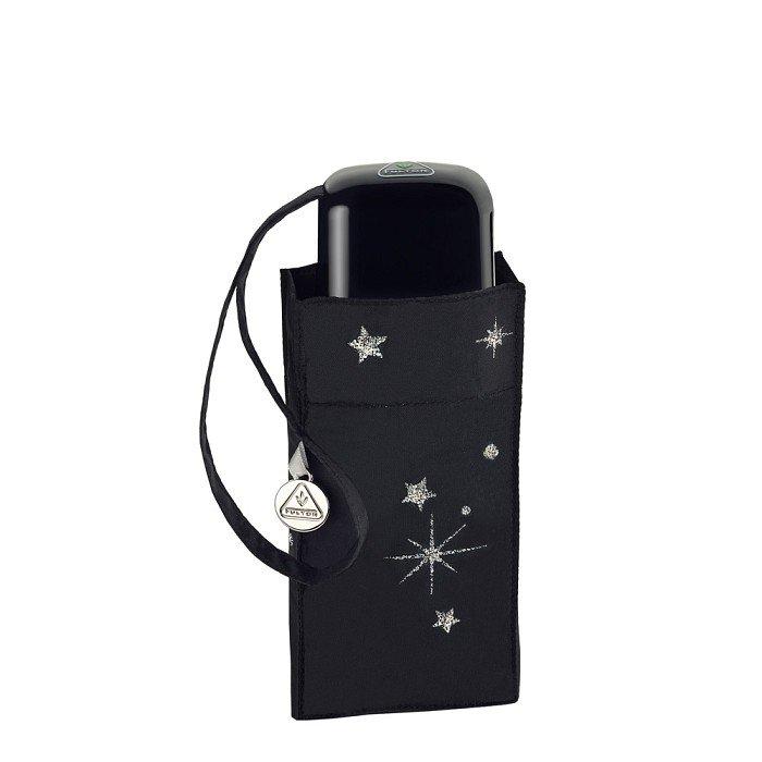 Tiny-2 Glitter stars(black) 5단 수동 양우산