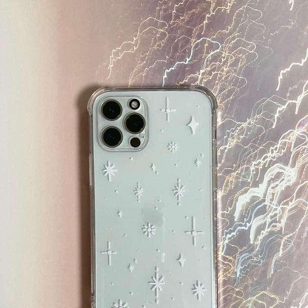 GLITTER Clear Case (젤하드)(2 Colors)