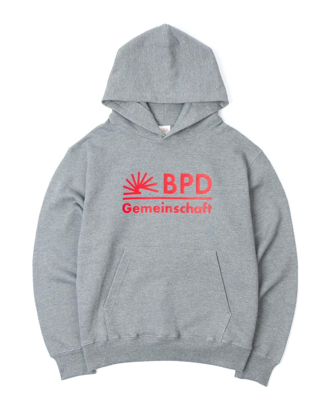 001 GEMEINSCHAFT HOODIE (DARK GREY)