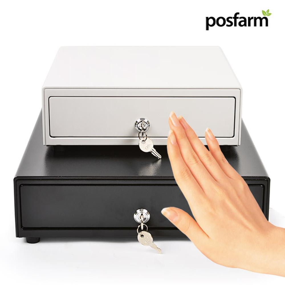 누르면 열리는 터치 돈통 카운터 금고 소형 미니 포스 금전함 캐쉬박스