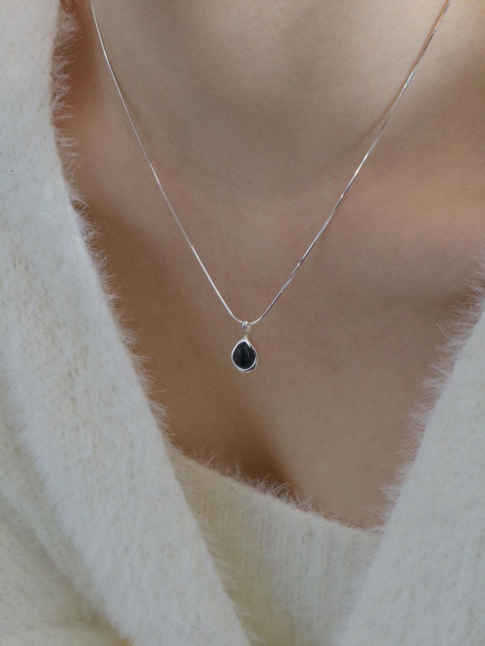 Waterdrop Necklace (925 silver)