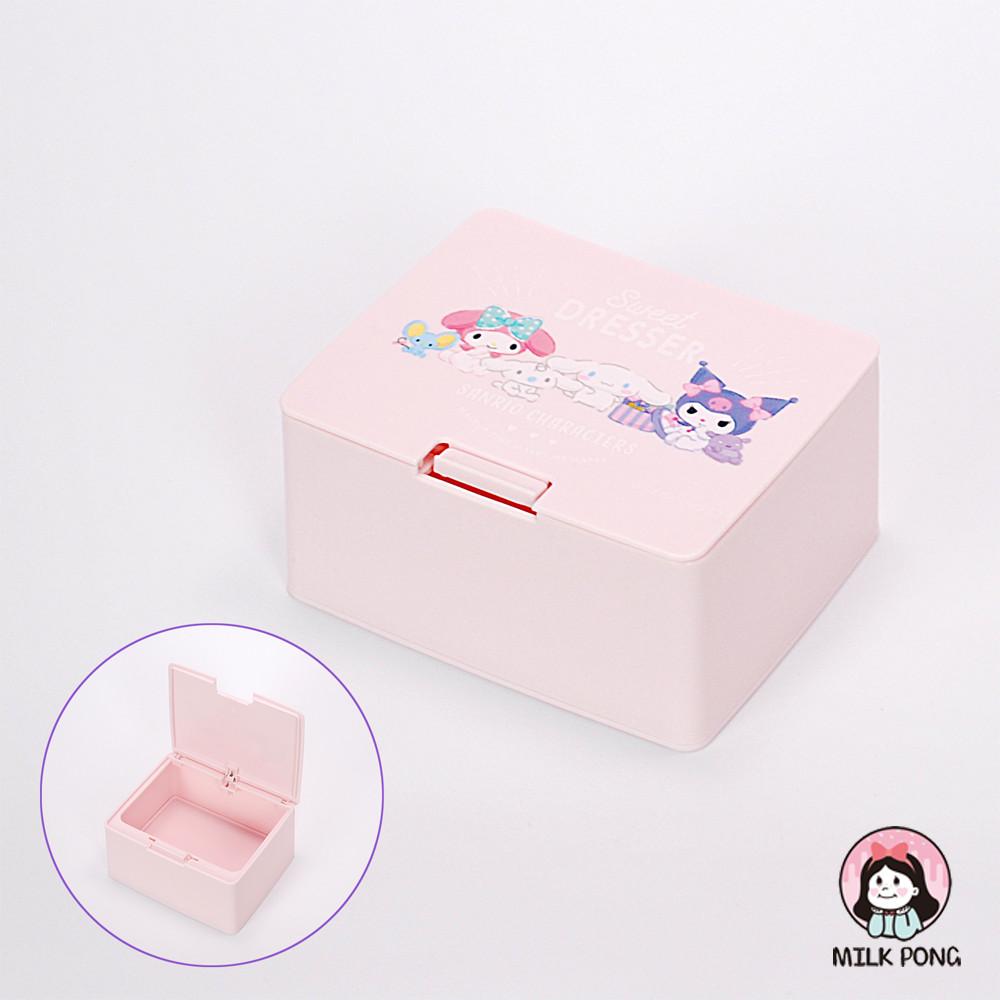 마이멜로디 쿠로미 원터치 소품 보관함 다용도 정리함