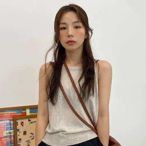 린넨홀터민소매 ( 6color )