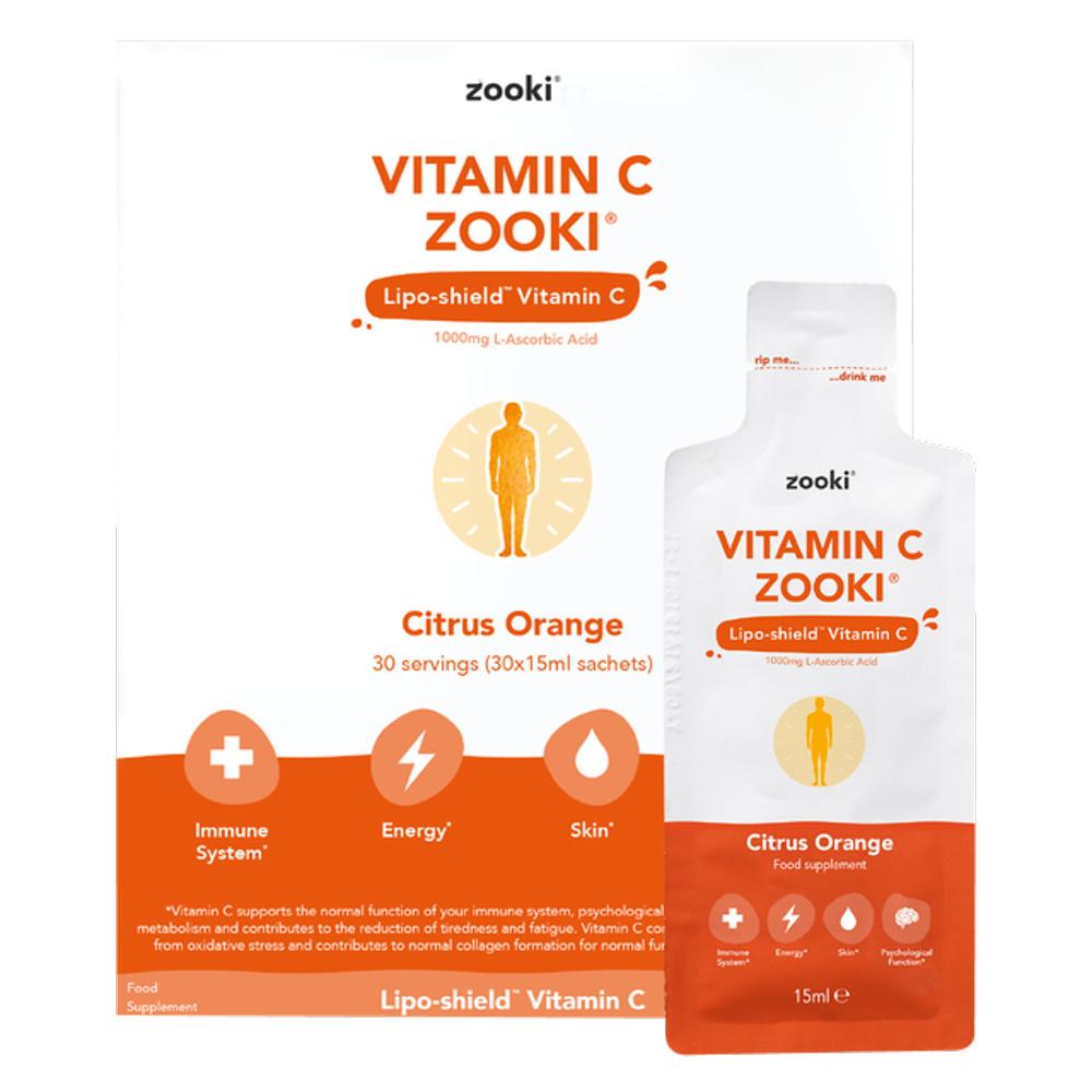 유어주키 your zooki 리포조말 비타민 C 1000mg  오렌지 90포