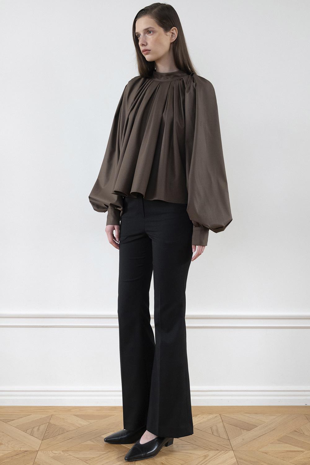 HIGH WAIST BOOT CUT PANTS_TT2W404BK