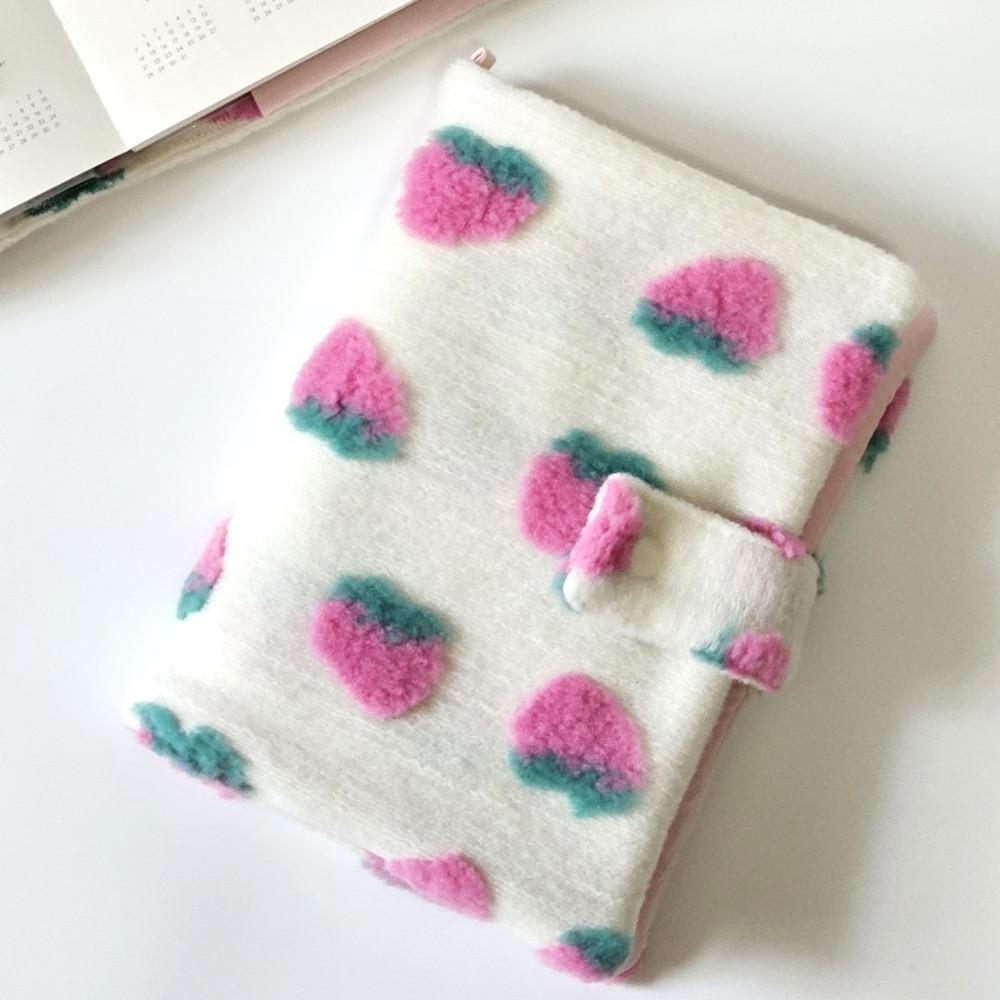 [소월리안] A6/B6/A5 다이어리 커버/북커버 딸기 Strawberry