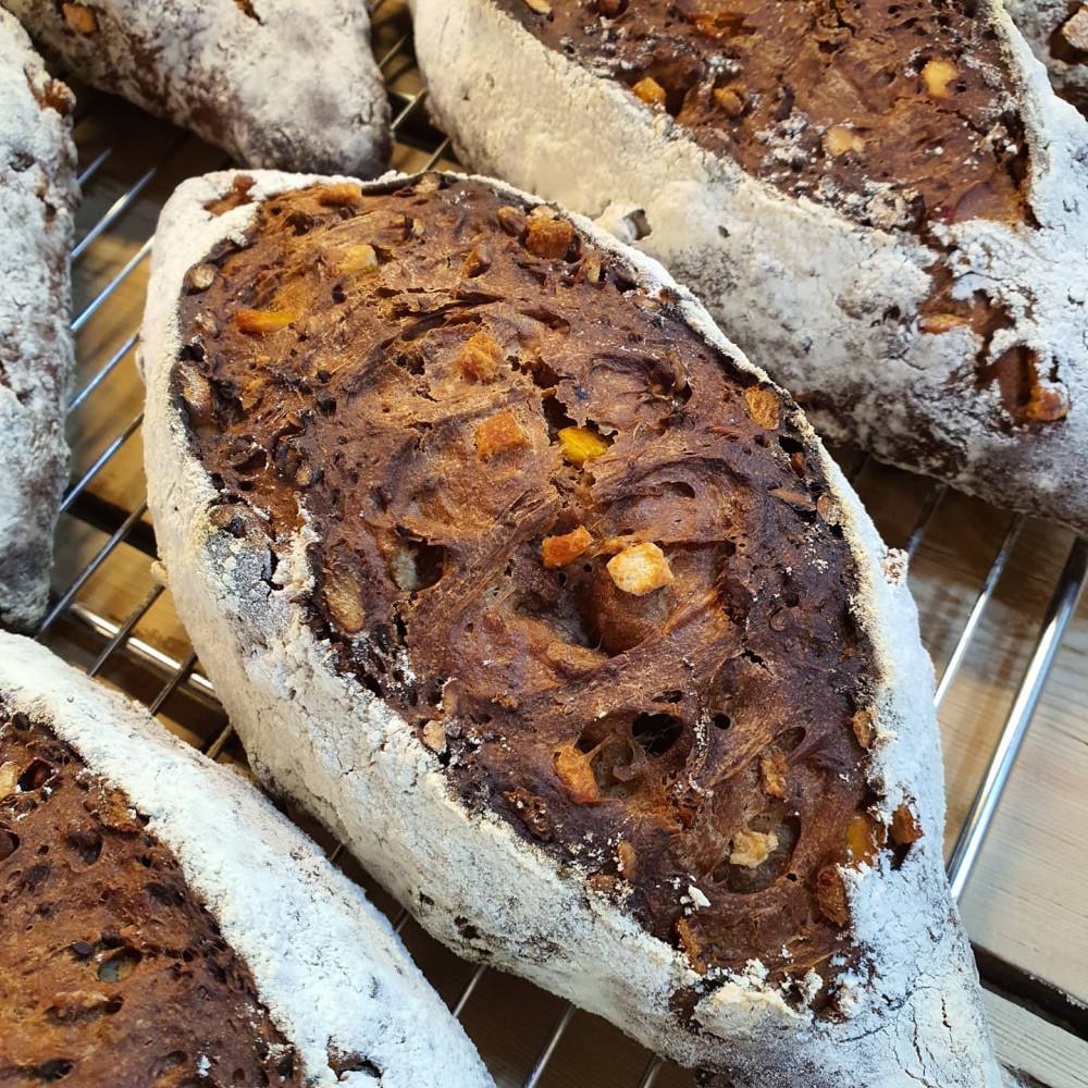 [의정부 르뱅브레드] 비건빵)통아몬드오렌지빵  NO버터NO오일NO계란NO우유  다이어트 당뇨 식단조절 식단관리 통밀가루50% 간식 디저트 식사빵 [원산지:상세설명에 표시]