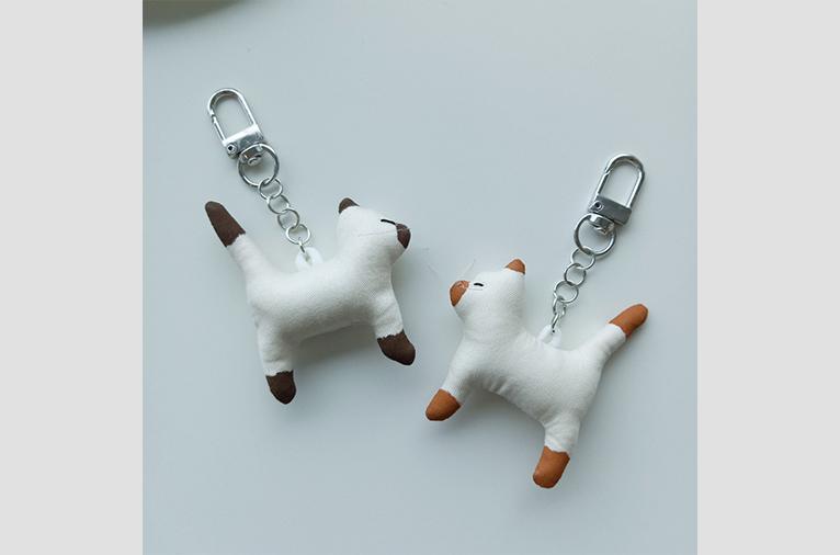 [소소웍스] 작은 냐옹이 키링