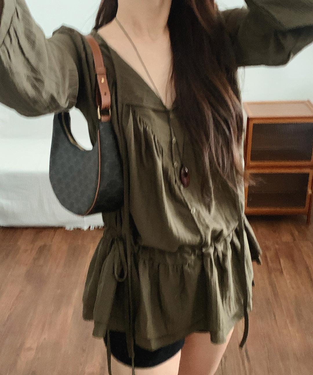 오베럴 [가을신상🤎] 헤이즐 블라우스