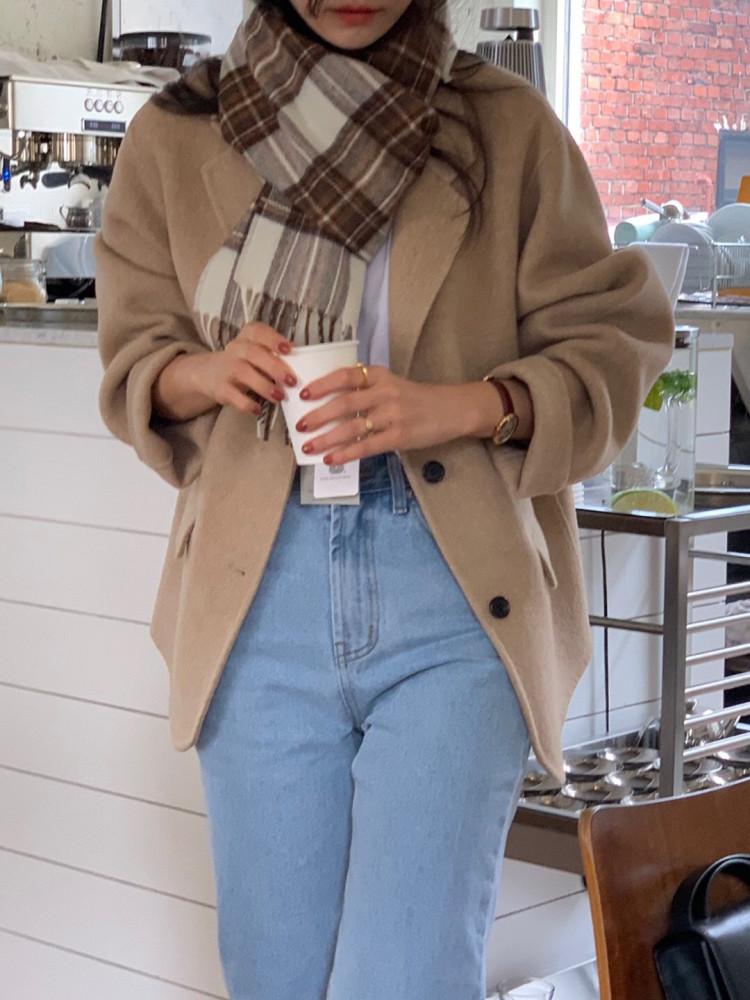 챠콜 당일 / 베르가못 모스트 핸드메이드 울 자켓 (3 color)