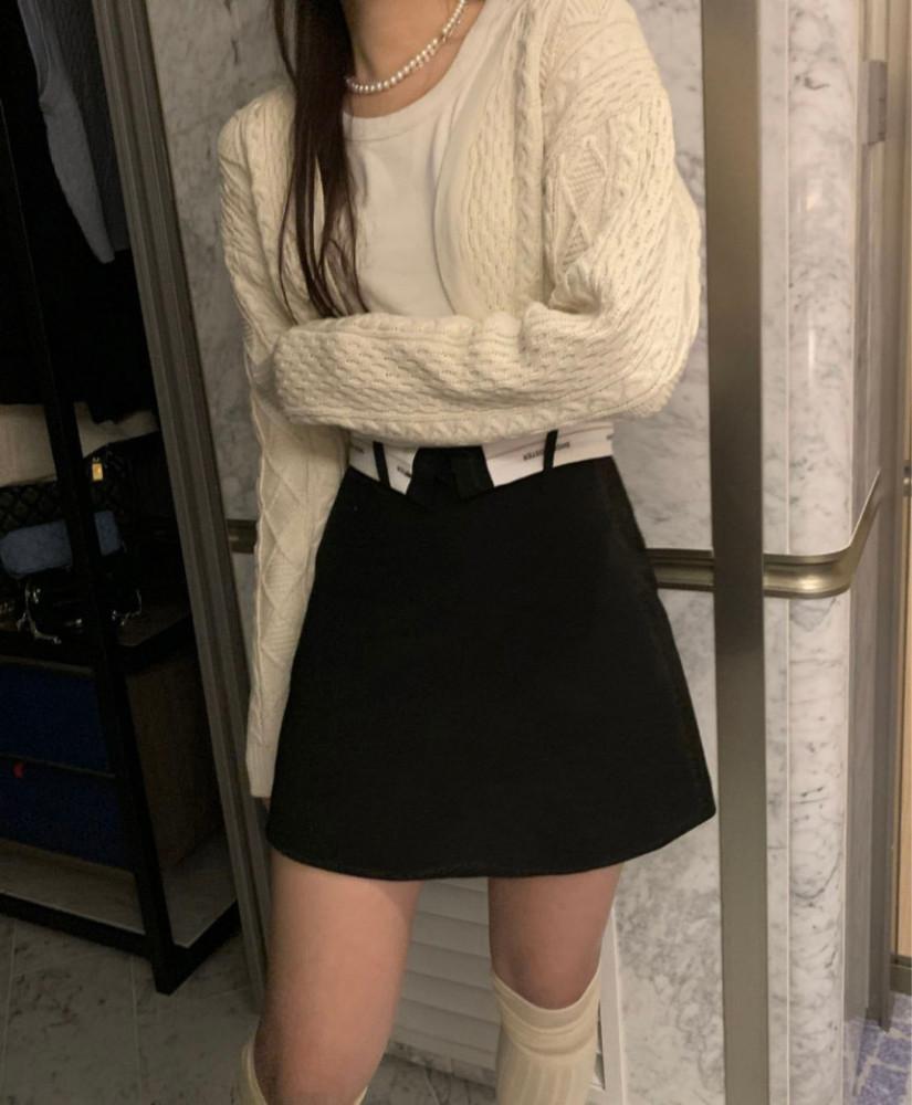 (S블랙 당일) 봄신상 무료배송 포스터 라이즈 스커트 / 로우라이즈 미니 스커트