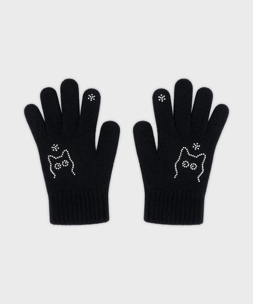 Kiki & Roro Gloves 울 장갑 핑거홀