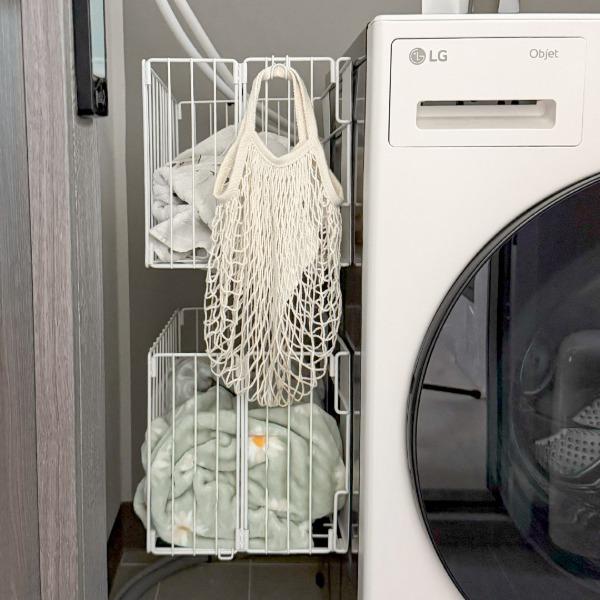 [MD추천][비밀공구] 더홈스 자석 접이식 철제 빨래 바구니