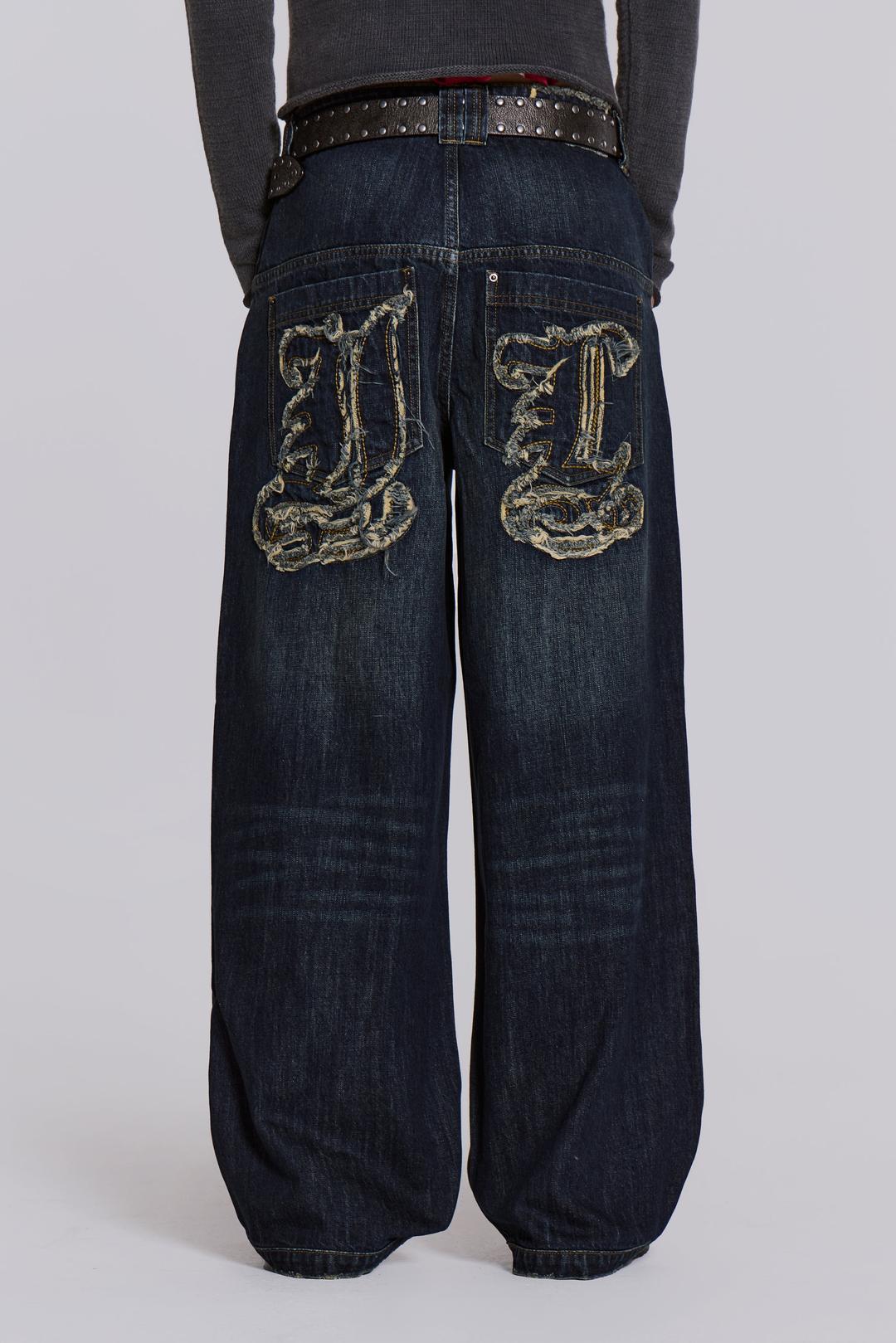 Indigo J-L Colossus Jeans - W26 / Blue