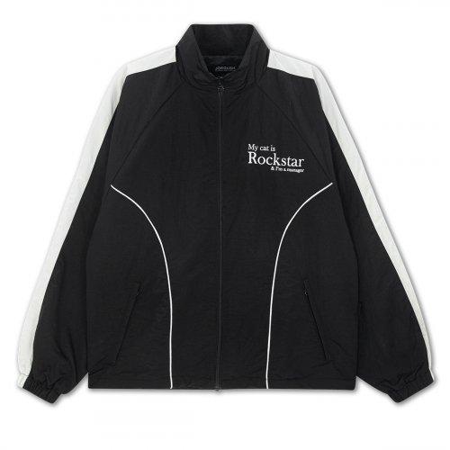 My cat is Rockstar Nylon Track jacket (Black)