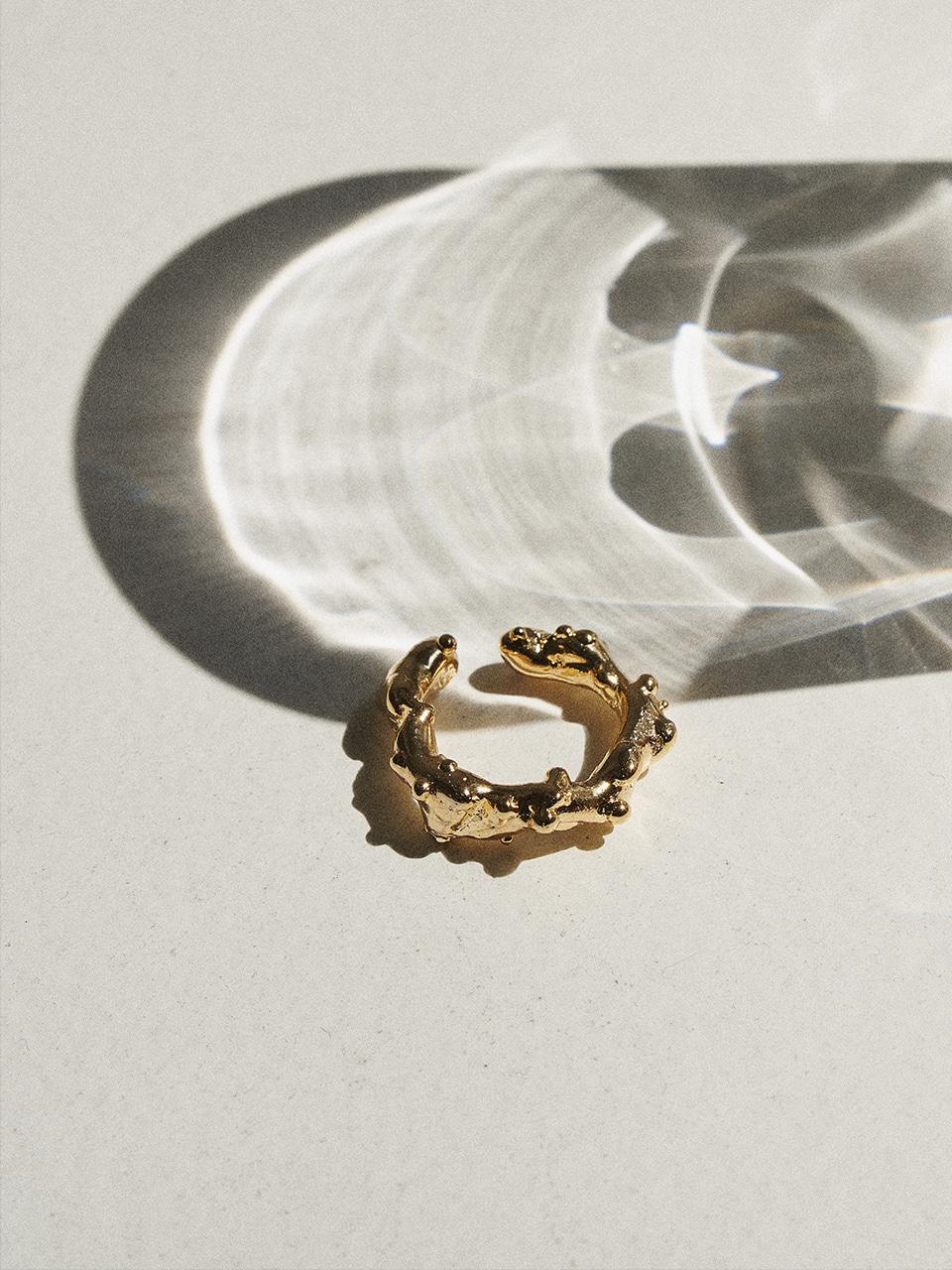 'WAVE\'  Open Bold Ring