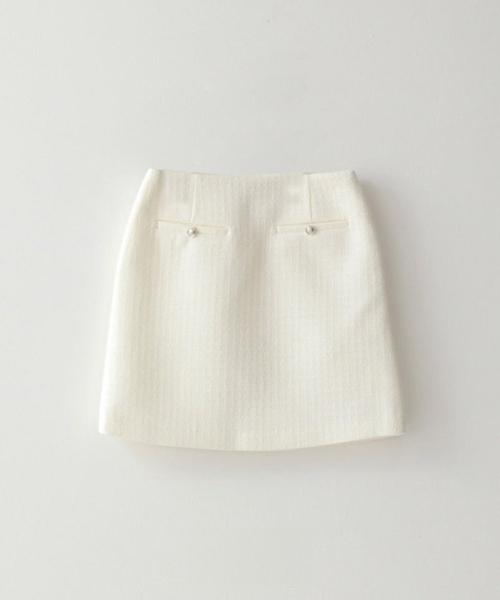 페리 트위드 스커트 (아이보리)