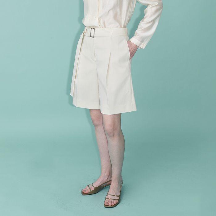 Belted Bermuda Shorts SW5ML252_2color