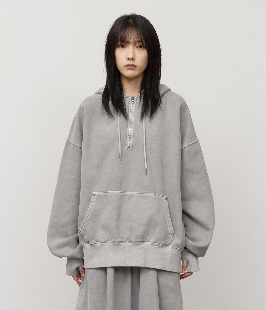 Plot Pigment Zip Hoodie (3color)