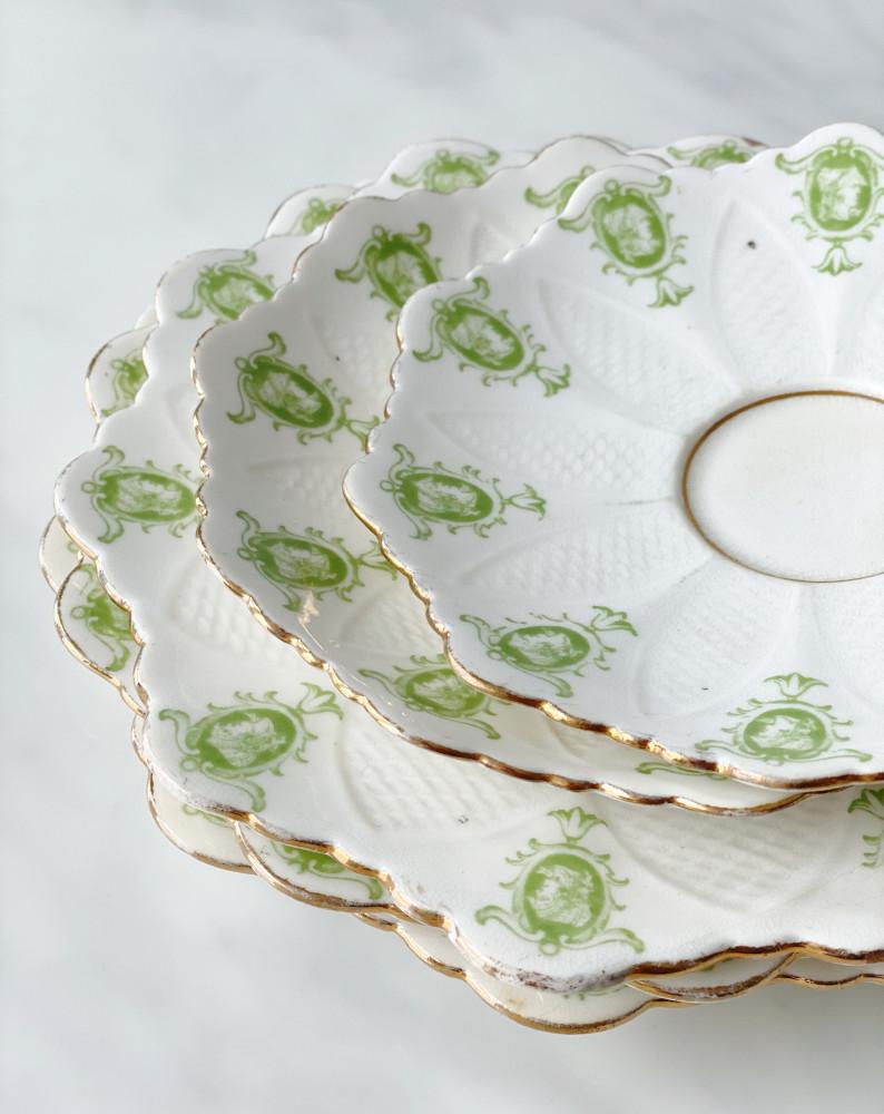 [앤틱접시] 파라곤 까메오 접시, paragon cameo plate, 끌로이앤틱