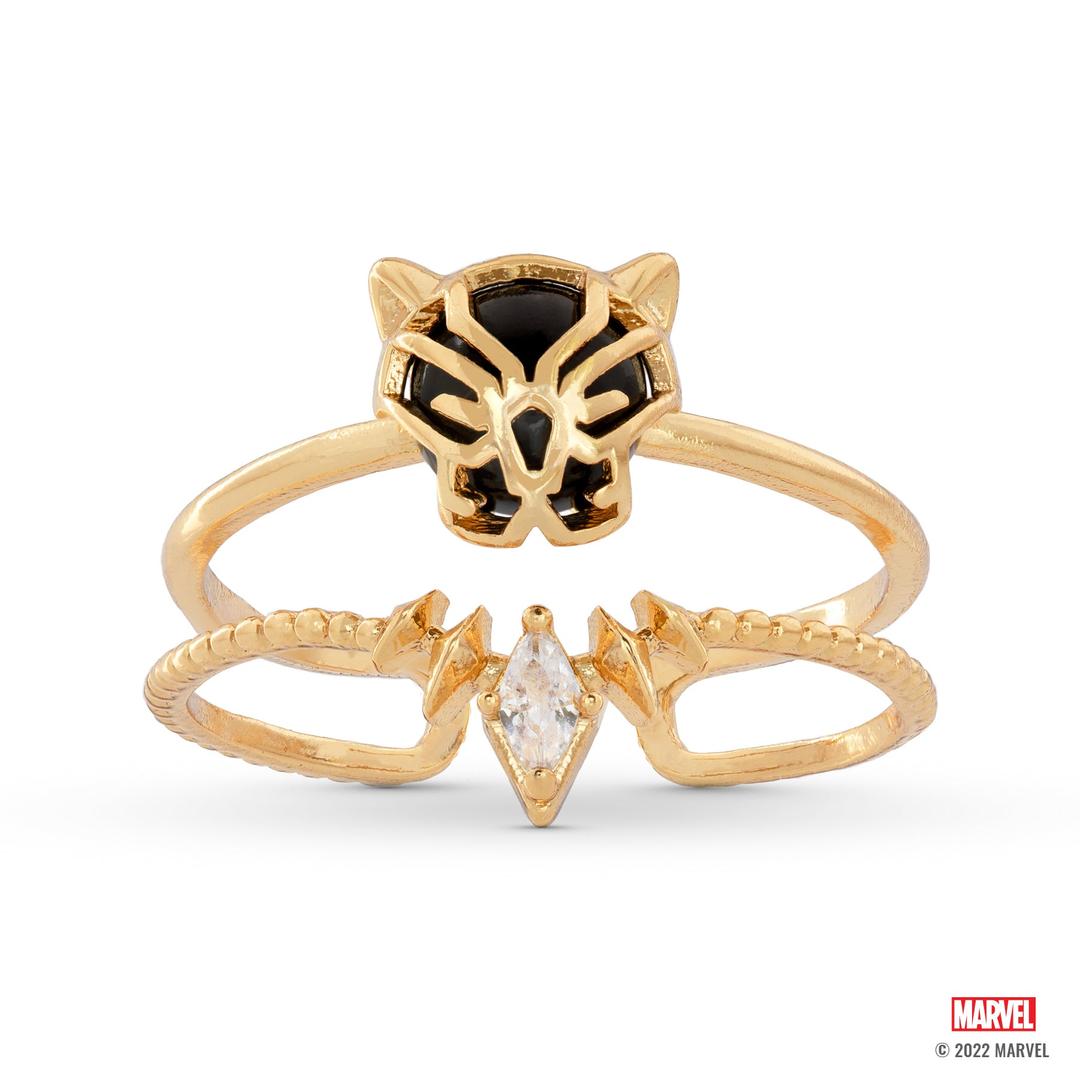 Marvel's Black Panther Ring - Gold / Adjustable