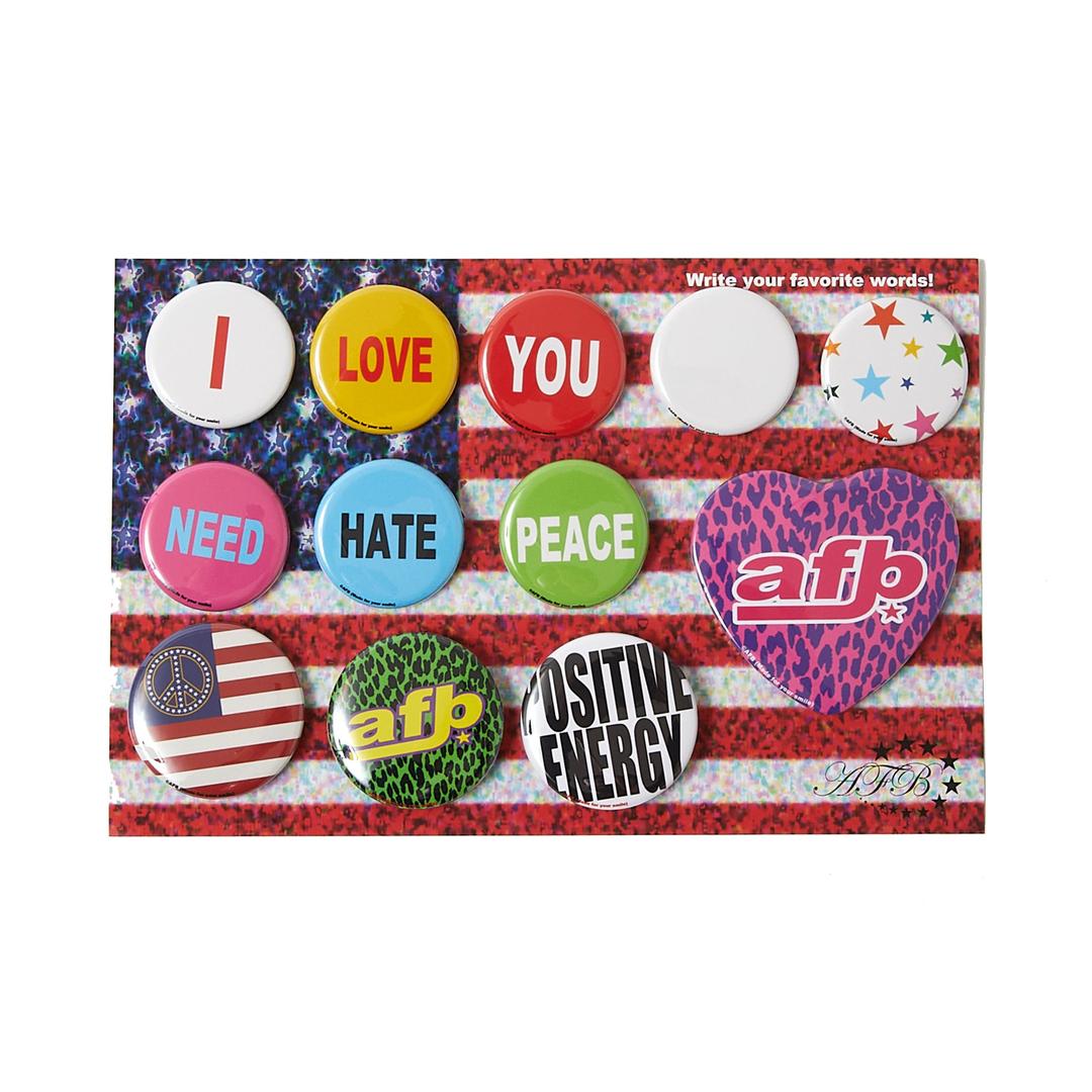 MESSAGE CAN BADGES