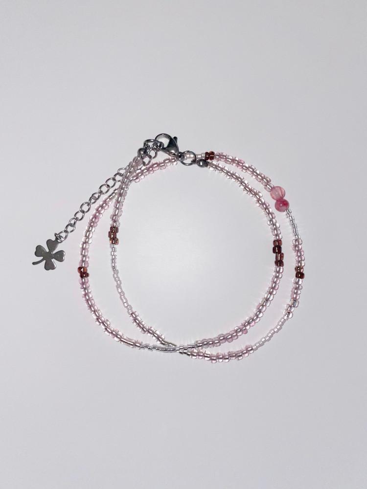 Pink Beads Necklace