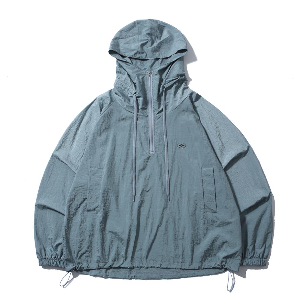 트윙클 아노락 후드 블루