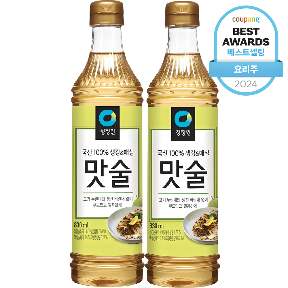 청정원 맛술, 830ml, 2개