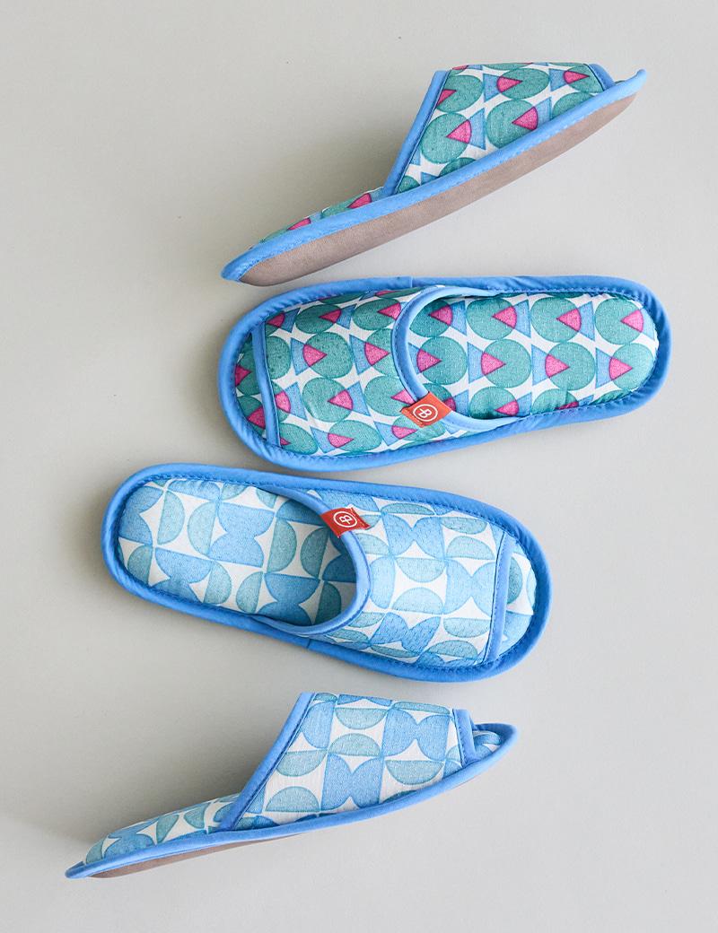 풍기인견 층간소음 시원한 여름 실내화 거실 슬리퍼 (여성용 남성용빅사이즈)