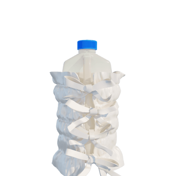 RIBBON BOTTLE COVER - TALL